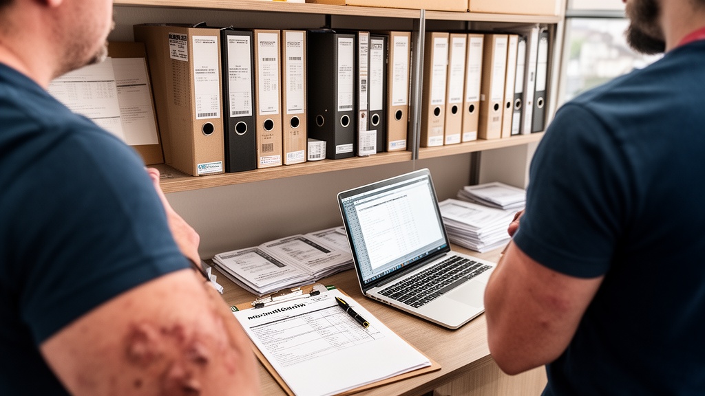 Moving Company Receipt Templates and Record Management