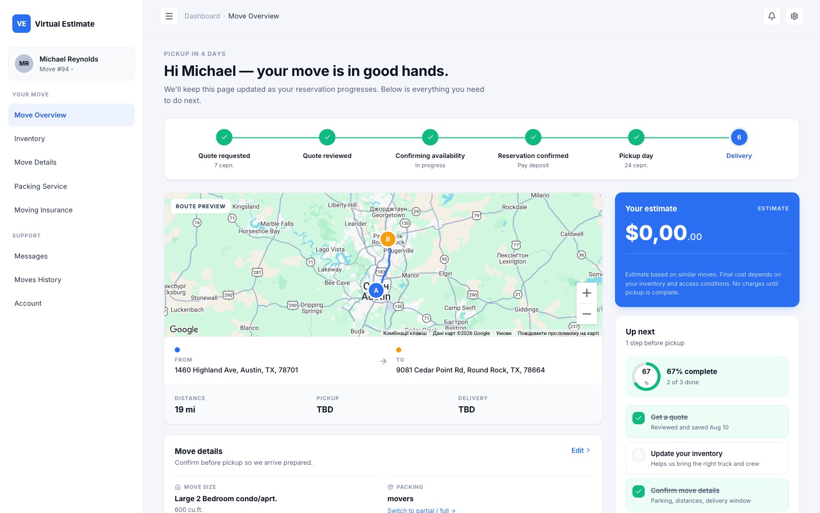 Client portal