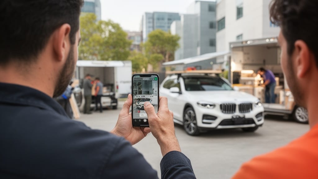 How Customers Record a Video Walkthrough From Their Phone
